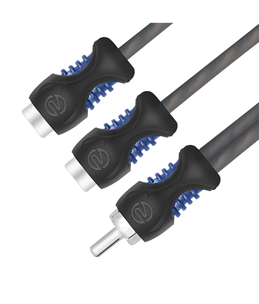 R1M2F - Echo Series OFC RCA Y-adaptor 1 Male to 2 Female Pair
