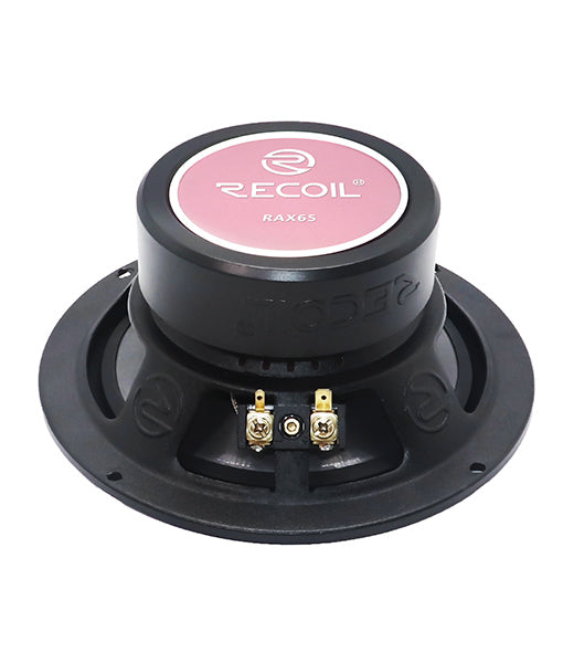 RAX65 - Rose Gold Series 6.5 Inch 2-way 4-ohm Car Audio Coaxial Speaker System
