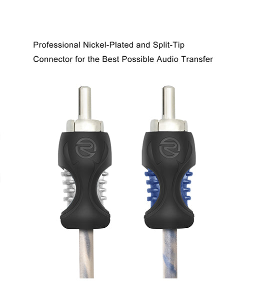 RCI217 - Echo Series 17ft 2-channel Twisted Pair OFC RCA Cable
