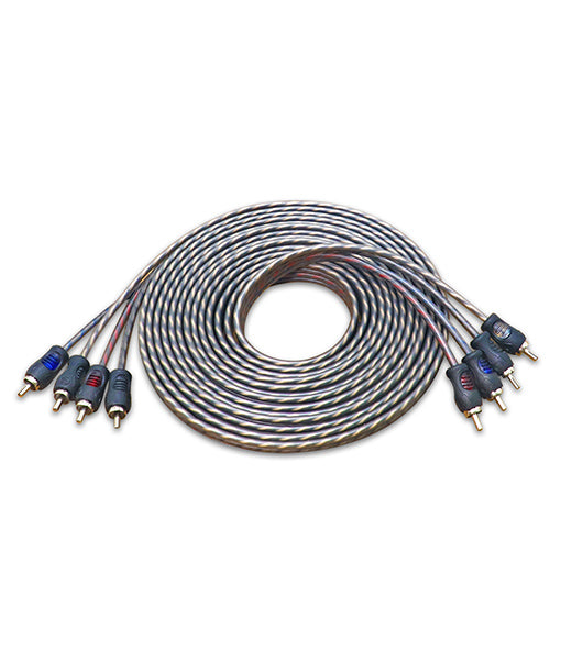 RCI412 - Echo Series 12ft 4-channel Twisted Pair OFC RCA Cable