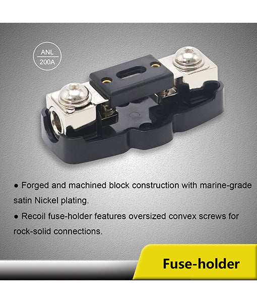 RCK0D - Complete 0 AWG Complete Dual Amp Installation Kit