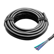 RS918-20 - 20-feet 9-conductor Speaker Cable, 18awg CCA, Ultra-flex and Easy Peel Jacket, 4-channel Speaker Wire and Remote Wire