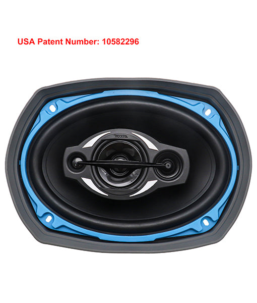 SPB69 - Foldable Silicone Speaker Baffle Kits for 6x9" Speakers