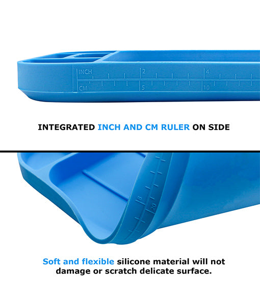 STT-L - Silicone Non-slip Flexible Tool Tray Organizer Large